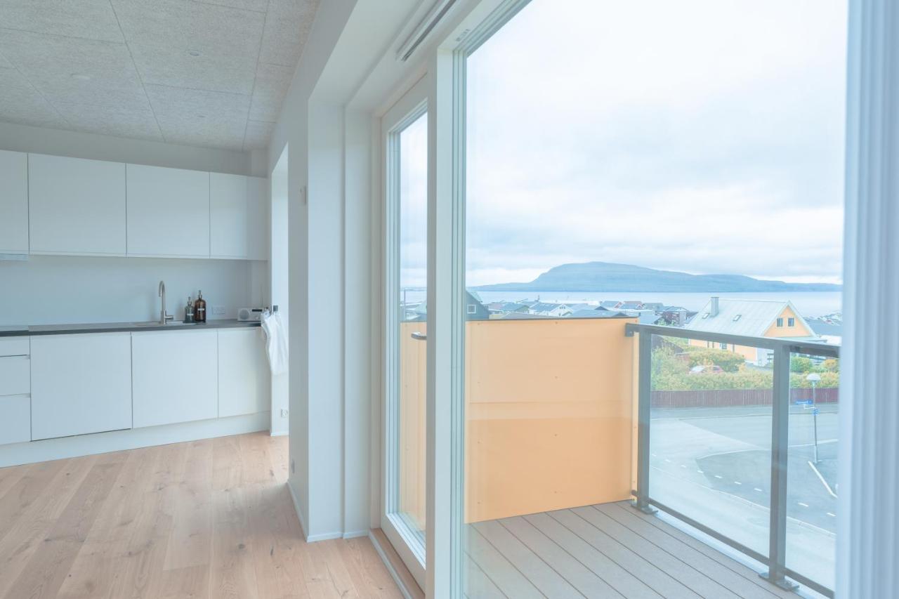 New / Stunning Sea View / Light / 3 Br Lejlighed Tórshavn Eksteriør billede