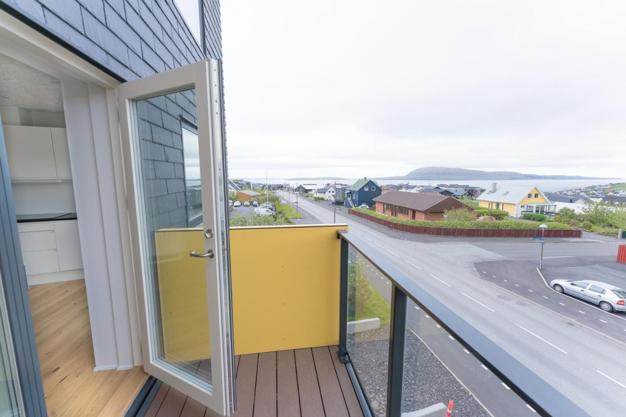 New / Stunning Sea View / Light / 3 Br Lejlighed Tórshavn Eksteriør billede